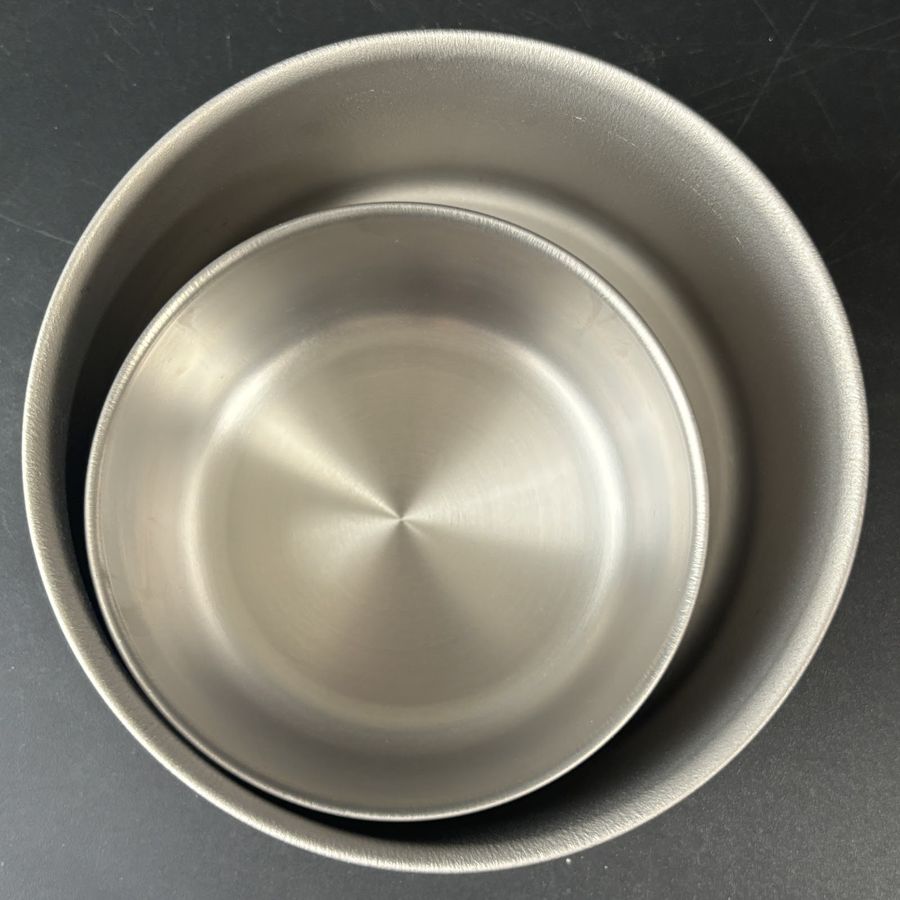 Ti Storage pot 560のスタッキング検証