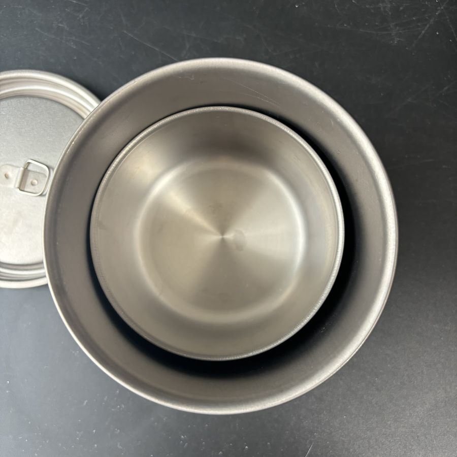 Titanium Pot UL-600Nのスタッキング検証
